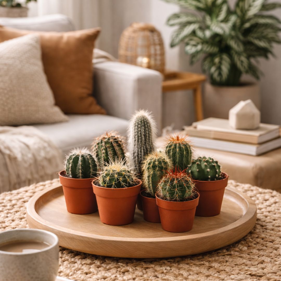 Mini Cactus Mix - 12 Stuks